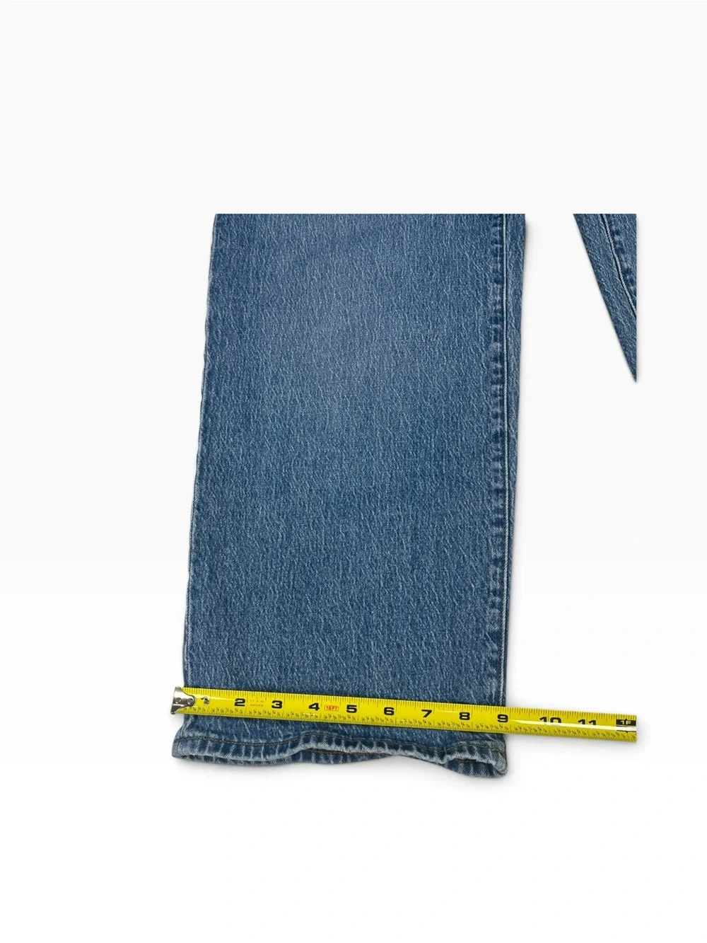 Madewell Blue High-Rise Wide-Leg Jeans
